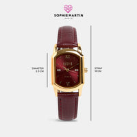 Sophie Martin Jam Tangan Wanita Hype Croco Watch